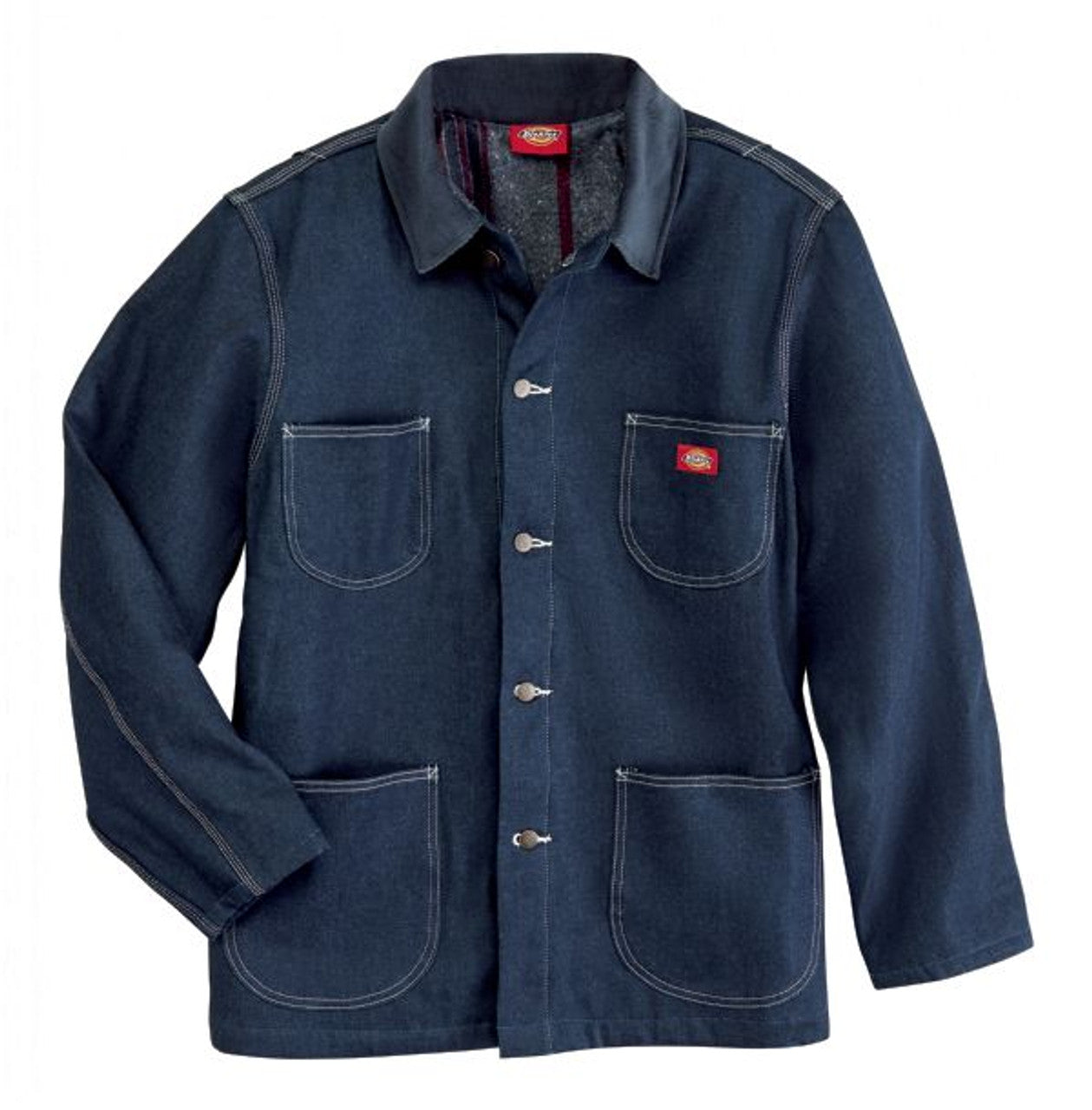 Dickies Men's Denim Blanket Lined Work Chore Coat